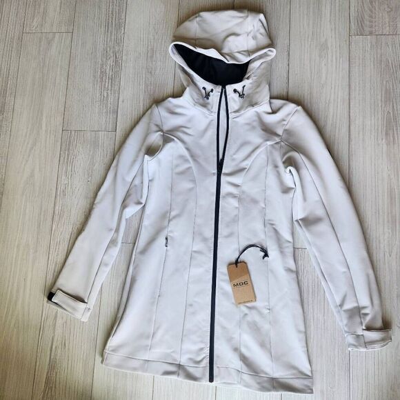 MDC Jacket Womens EU 34 US 2 Shape Stretch Long Athletic Ski Waterproof Outdoor - Picture 4 of 8